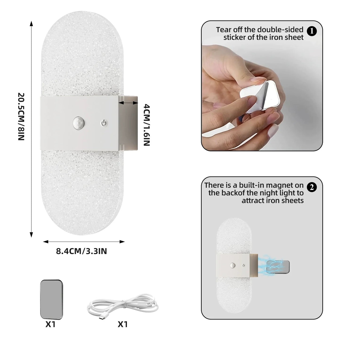 Wireless Motion Sensor Night Light Lamp
