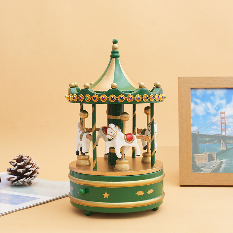 Classic Musical Carousel Music Box