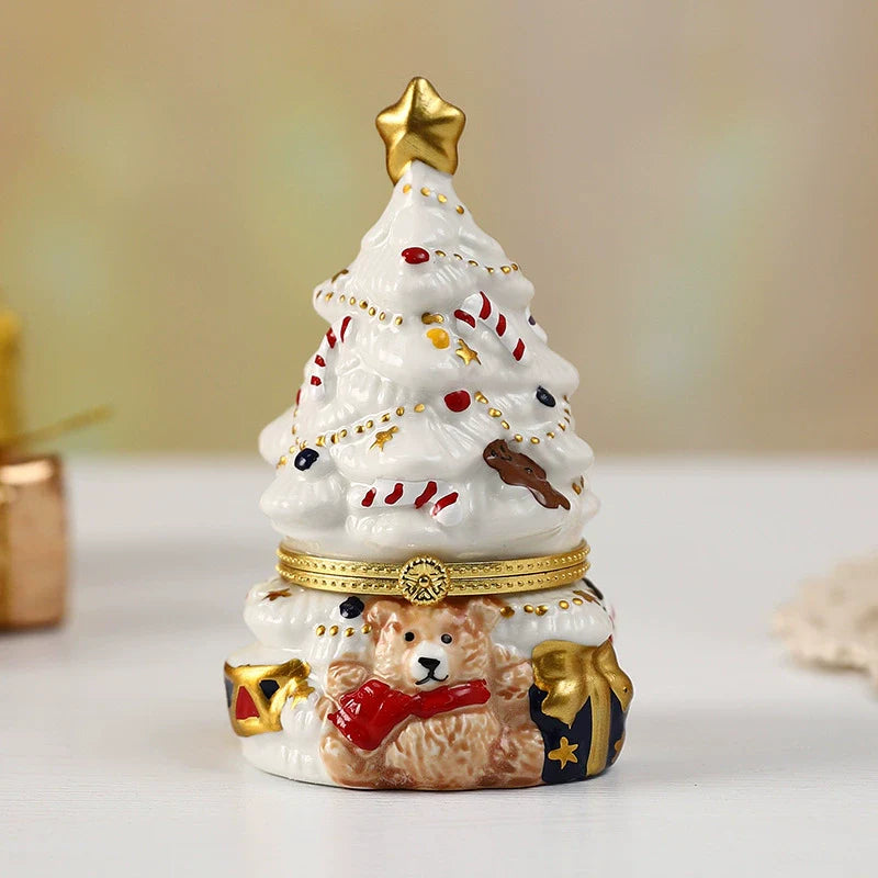 Fun Ceramic Teddy Treat Decoration - Halri