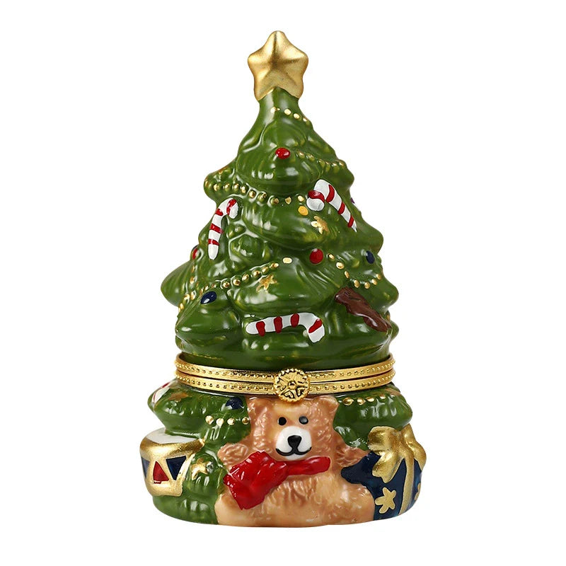 Fun Ceramic Teddy Treat Decoration