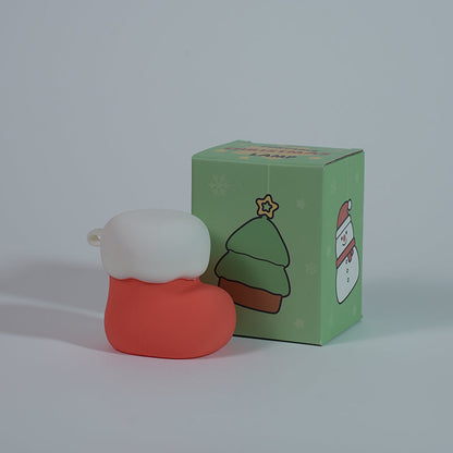 Fun Winter Silicone Nightlight Snowman Lamp