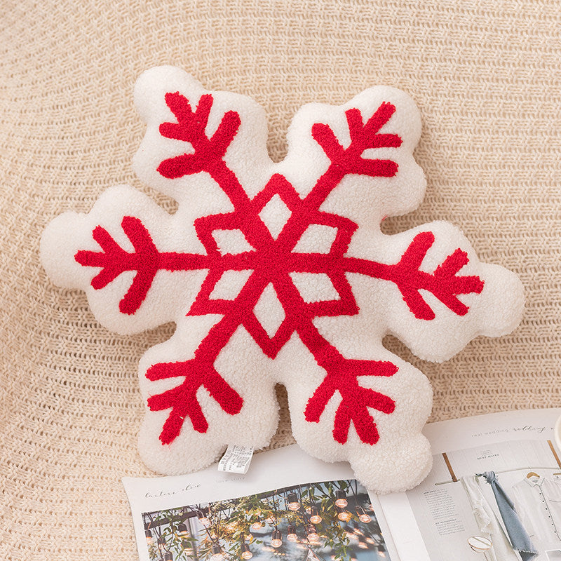 Festive Winter Snow Cushion Pillow