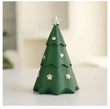 Colorful Miniature Holiday Scene Ornament