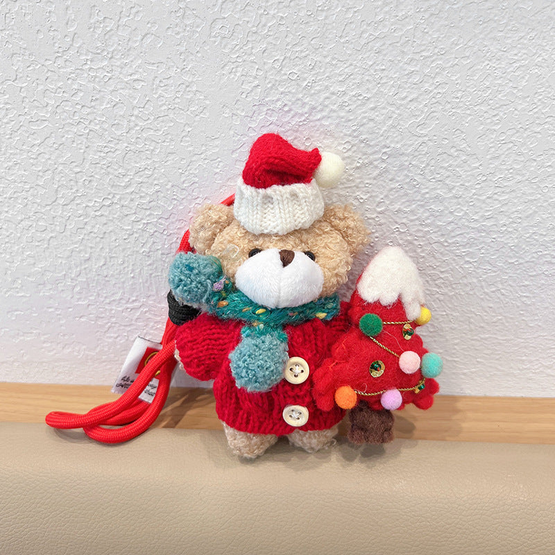 Fun Animal Soft Bear Charm Keychain - Halri