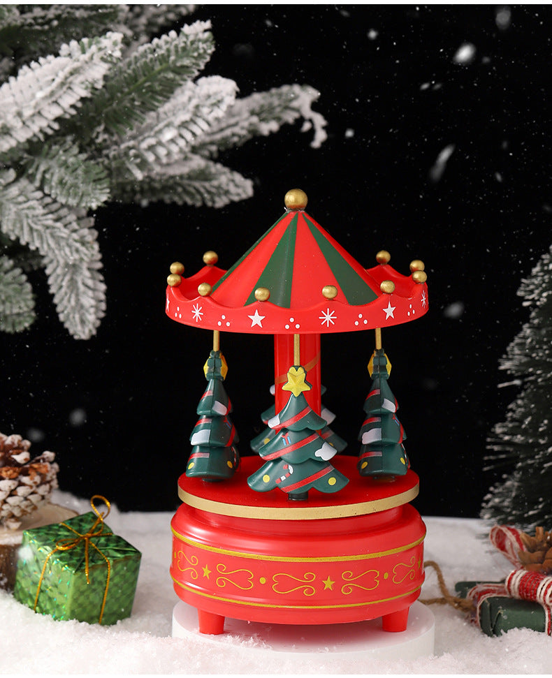 Spinning Musical Holiday Tree Decoration Ornament - Halri