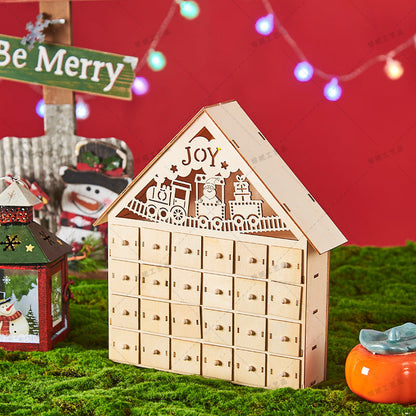 Traditional LED Countdown Christmas Calendar