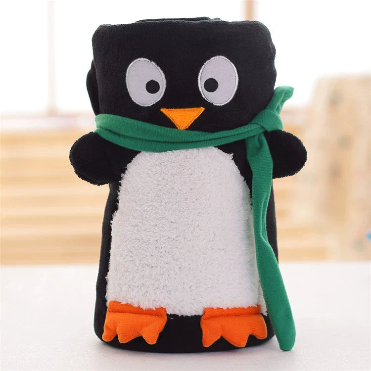 Fun Plaid Reversible Holiday Throw Blanket