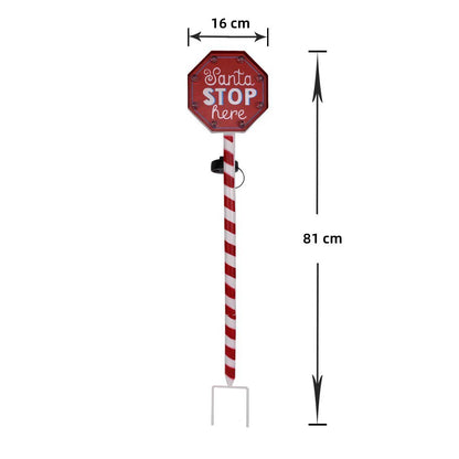 Colorful Metal Solar Powered Yard Decoration Stake