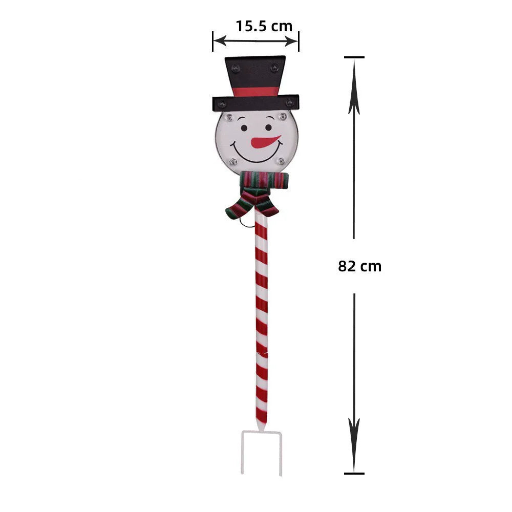 Colorful Metal Solar Powered Yard Decoration Stake