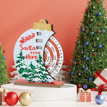 Christmas Wooden Advent Countdown Calendar