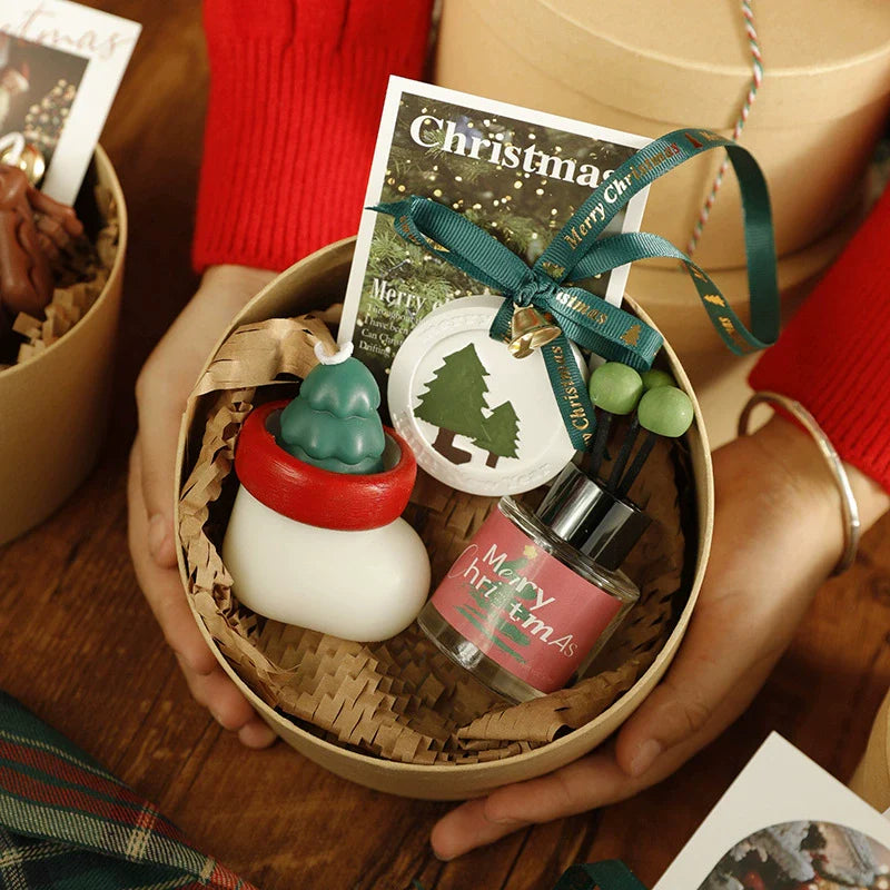 Luxury Fragrant Holiday Candle Gift Box