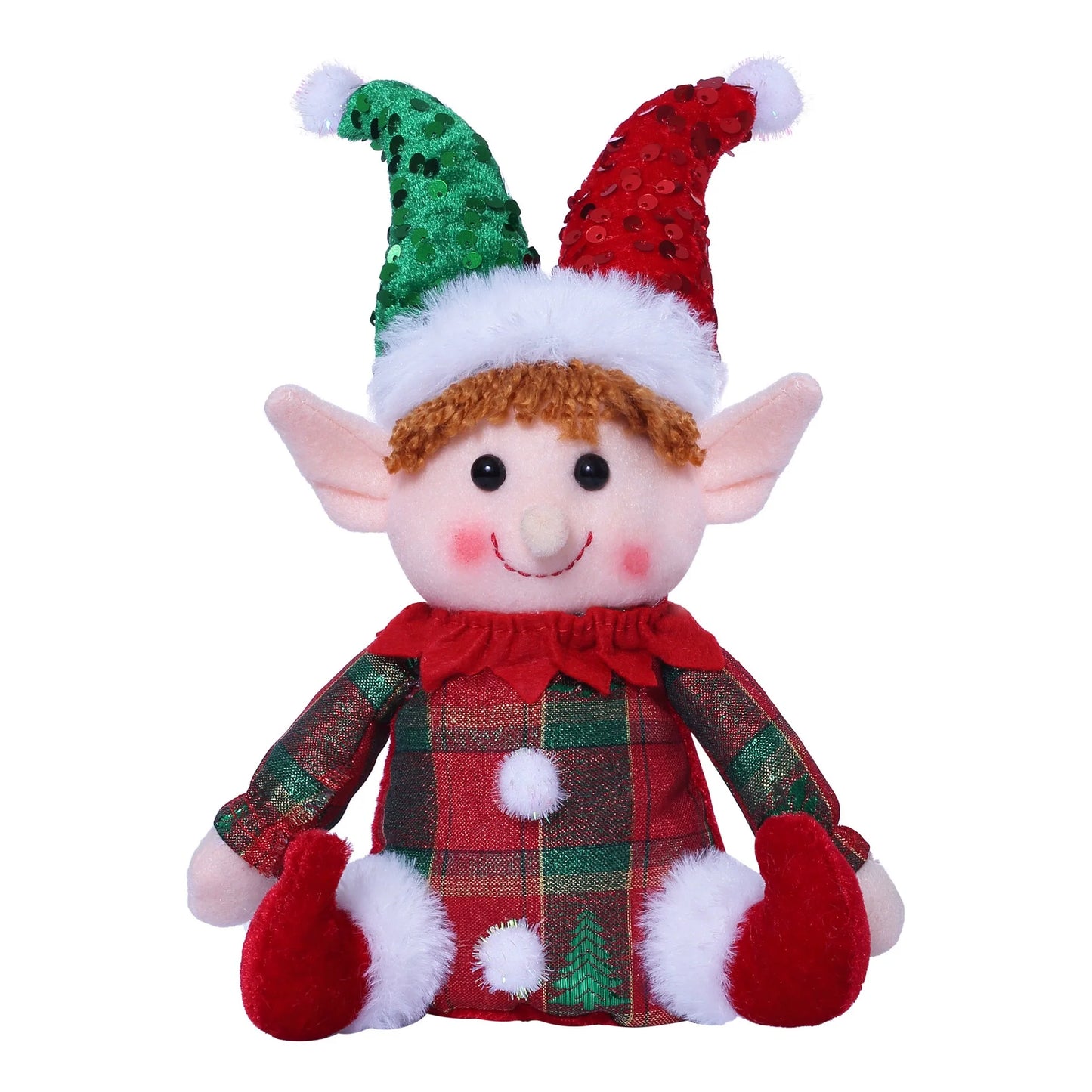 Fun Sparkly Santa Elf Hat Toy