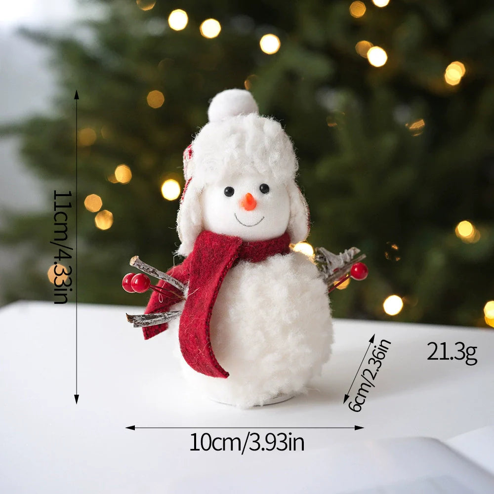 Soft Christmas Snowman Figurine Decoration - Halri