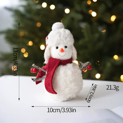 Soft Christmas Snowman Figurine Decoration - Halri