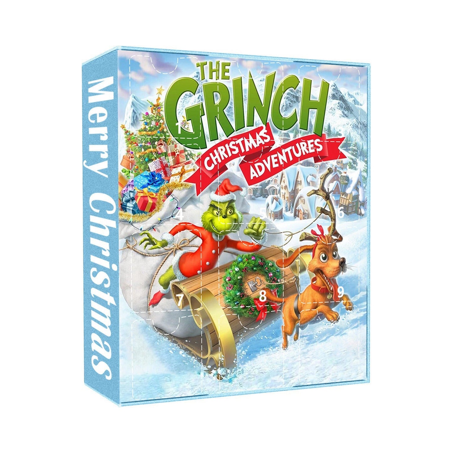 Fun Grinch Advent Calendar Blind Box Set