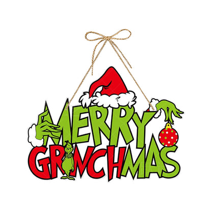 Funny Holiday Wall Door Sign Decoration