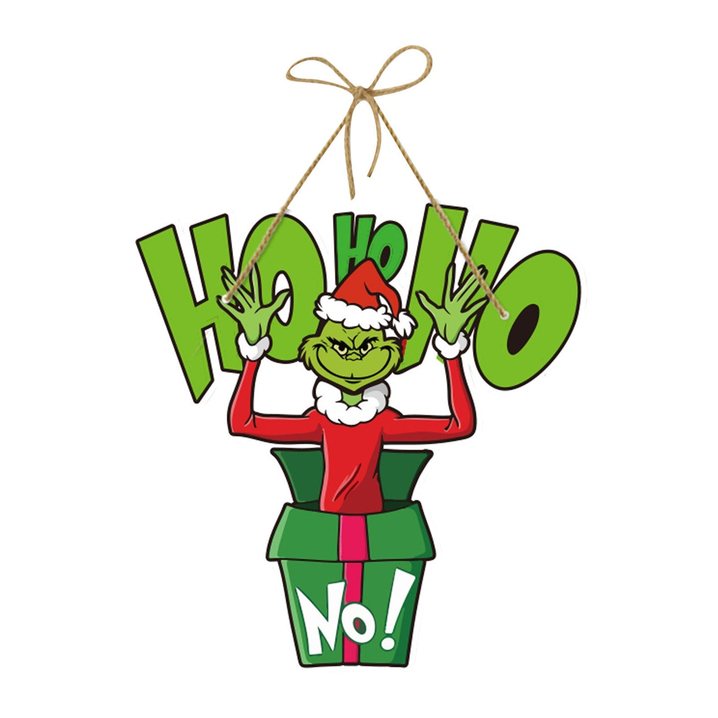 Funny Holiday Wall Door Sign Decoration