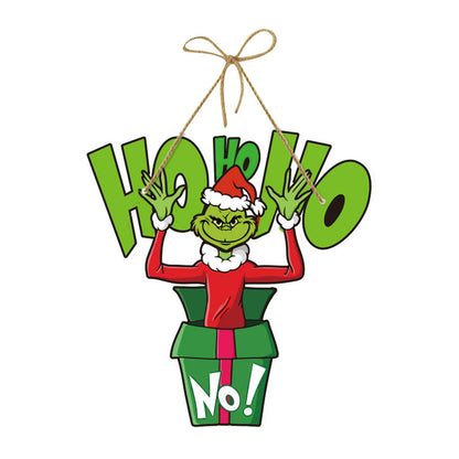 Funny Holiday Wall Door Sign Decoration