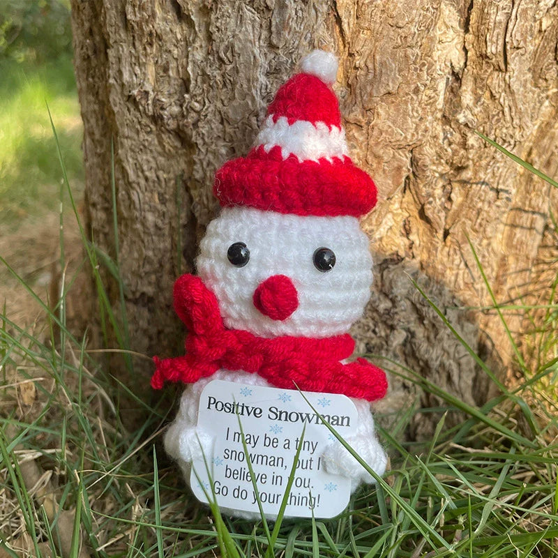 Unique Knitted Christmas Santa Decoration