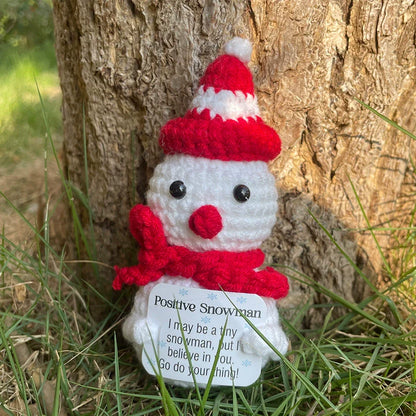 Unique Knitted Christmas Santa Decoration
