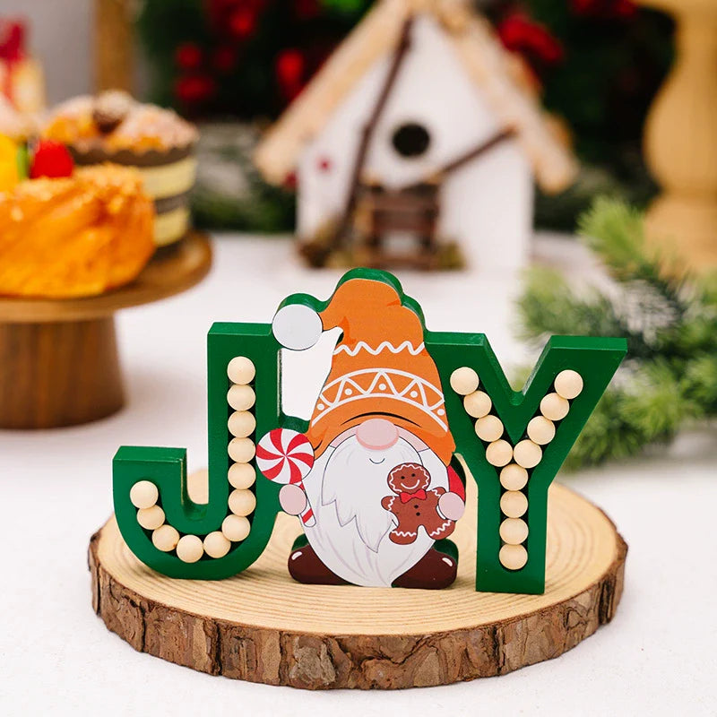 Fun Holiday Gnome Xmas Tree Ornament