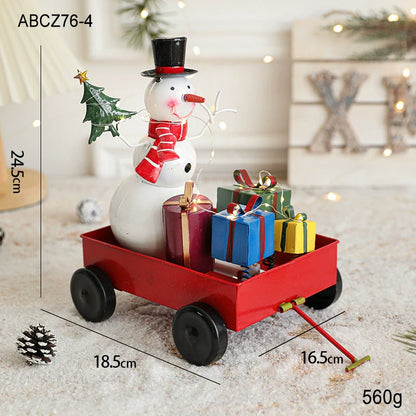 Traditional Christmas Train Table Decor