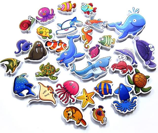 Colorful Animal Bath Toy for Kids Learning Fun