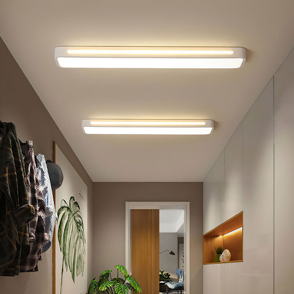 Simple Metal LED Ceiling Light Fixture