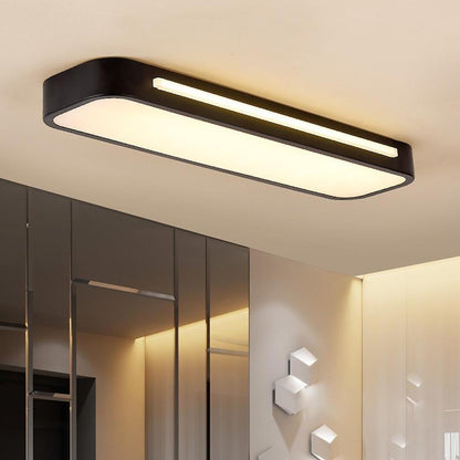 Simple Metal LED Ceiling Light Fixture