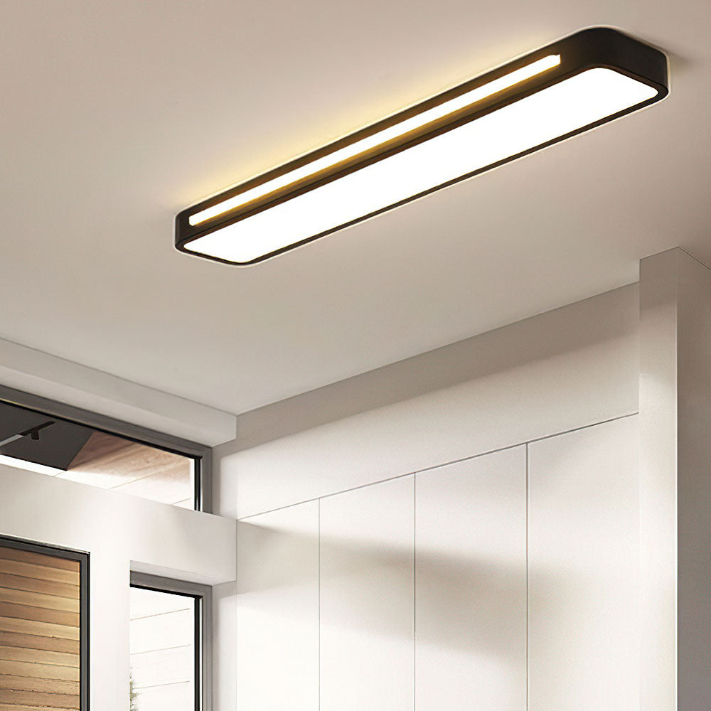 Simple Metal LED Ceiling Light Fixture