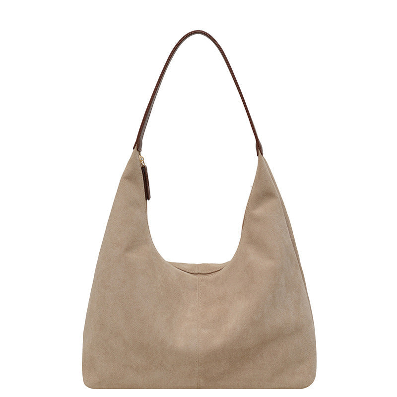 Leather Crossbody Bag with Extra Storage