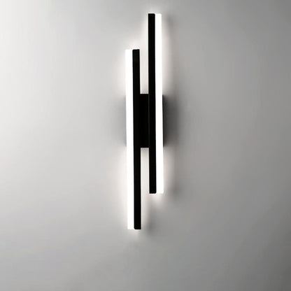 Sleek LED Wall Light | Slim Iron & Acrylic Lamp