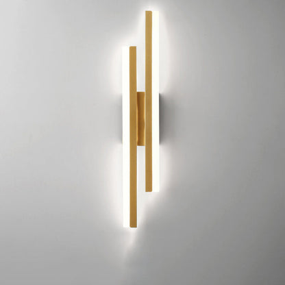 Sleek LED Wall Light | Slim Iron & Acrylic Lamp