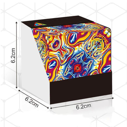 Colorful Magnetic Puzzle Cube Toy - Halri