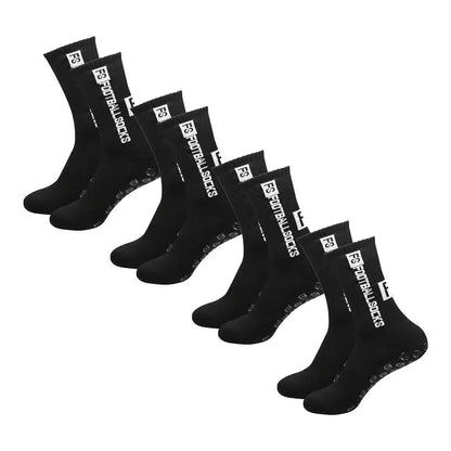 High Quality 4 Pack Football Socks with Grip Soles