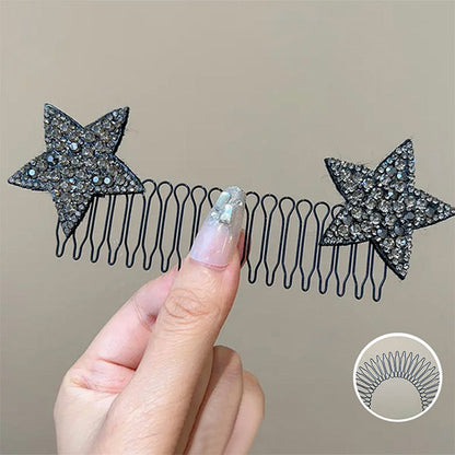 Clear Star Bobby Hair Pin