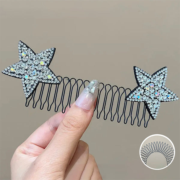 Clear Star Bobby Hair Pin