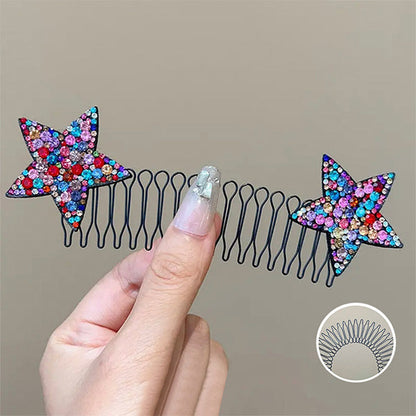 Clear Star Bobby Hair Pin