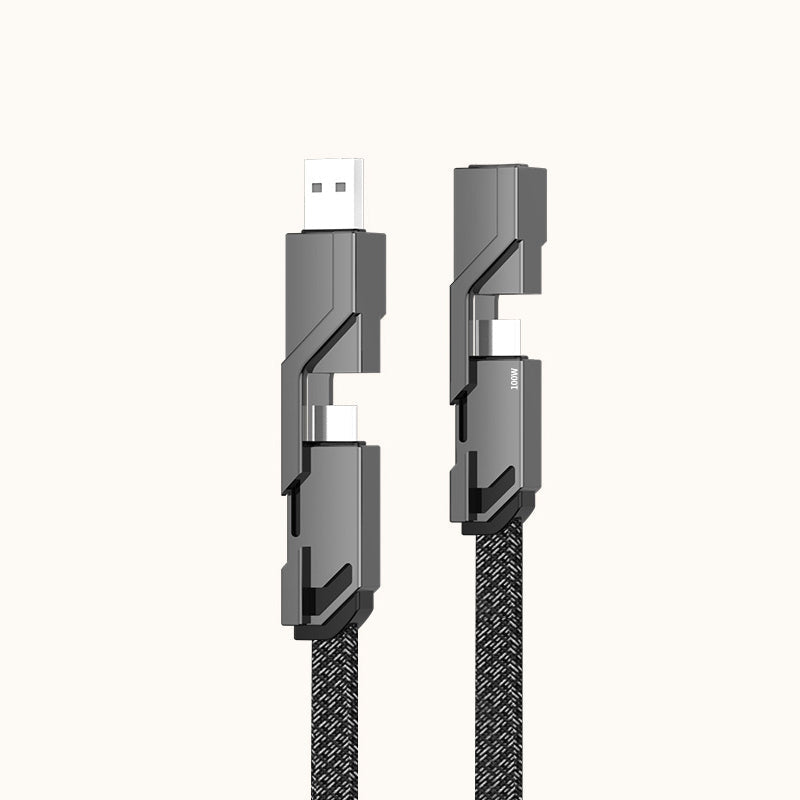Multi-Function Braided Tangle Free Charging Cord