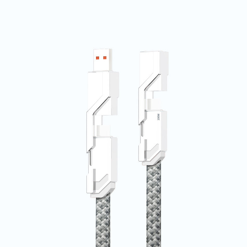 Multi-Function Braided Tangle Free Charging Cord