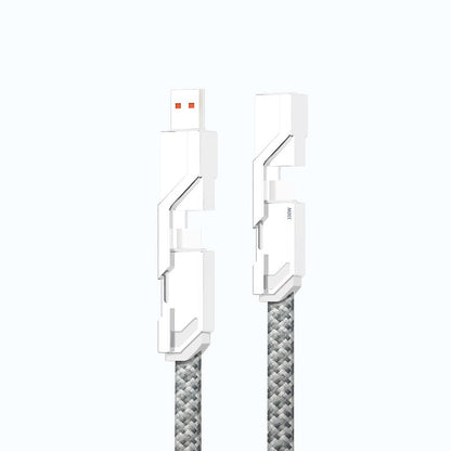 Multi-Function Braided Tangle Free Charging Cord