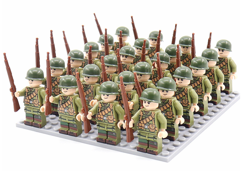 Historic WWII Building Block Set