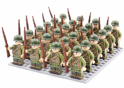Historic WWII Building Block Set