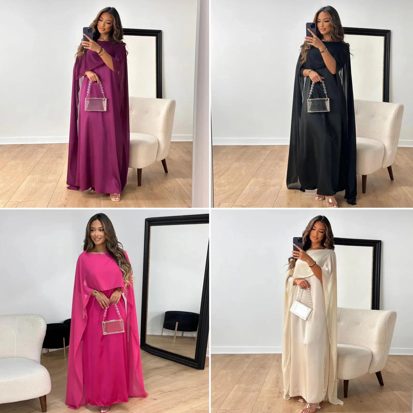 Classic Floor Length Evening Gown Dress