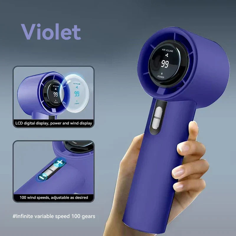 Compact USB Rechargeable Outdoor Fan