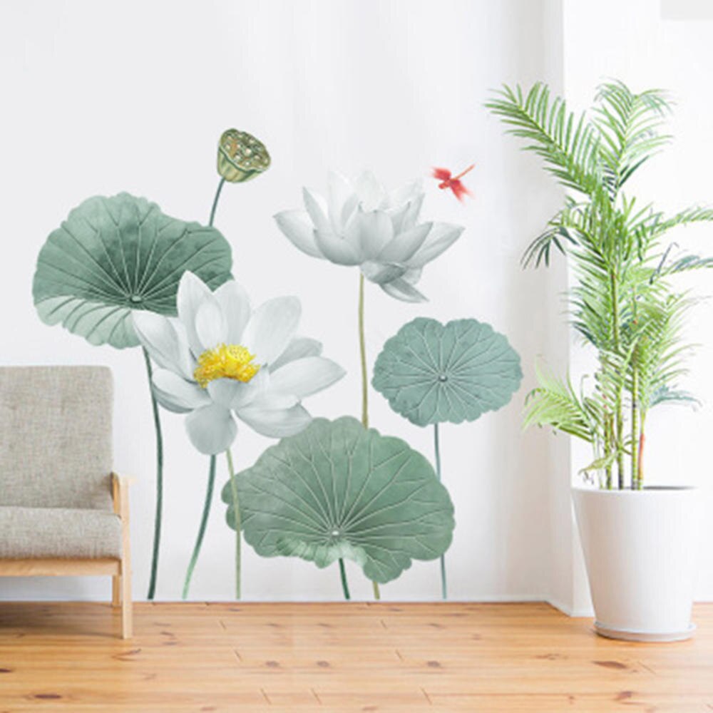 Beautiful Floral Vinyl Wall Decal Sticker