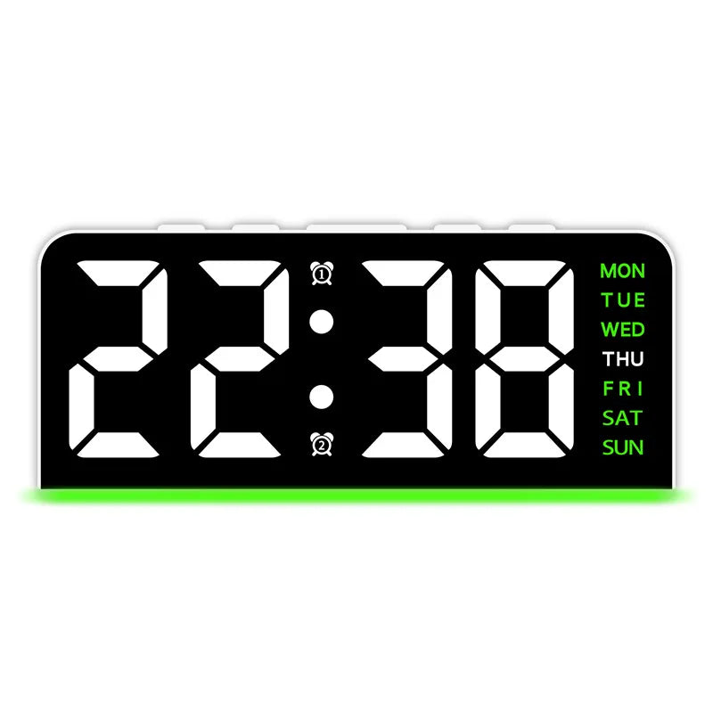 Stylish LED Digital Nightstand Alarm Clock Lamp