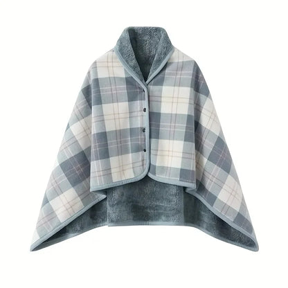 Plush Wrap Scarf | Soft Fleece Blanket Shawl