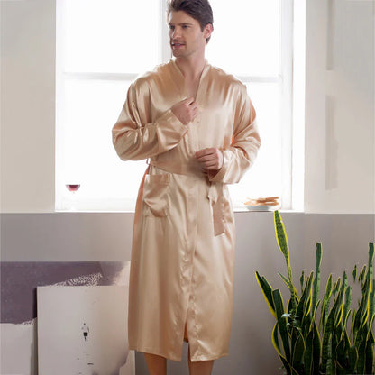 Soft Plush Bathrobe for Relaxation