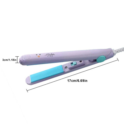 Compact 2 in 1 Hair Straightener Curler